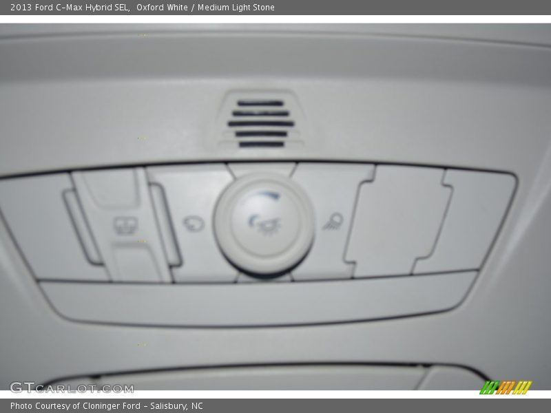 Oxford White / Medium Light Stone 2013 Ford C-Max Hybrid SEL