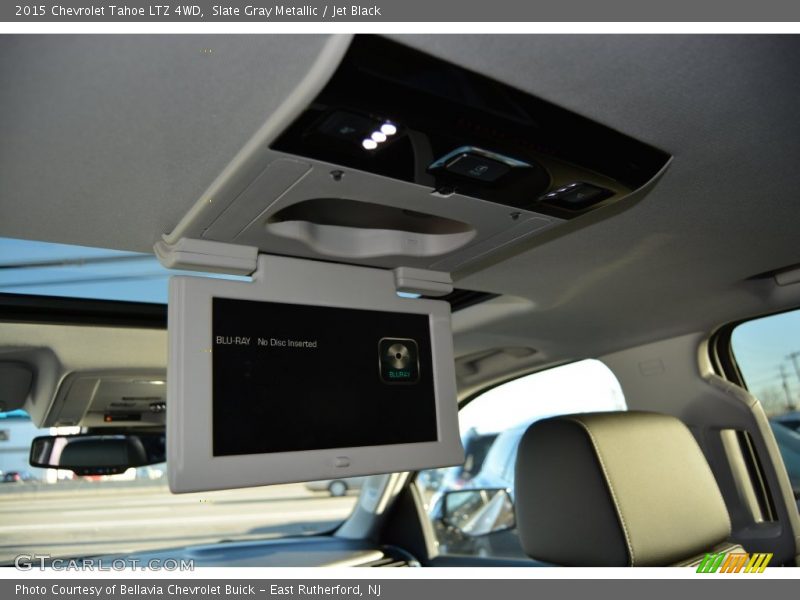 Slate Gray Metallic / Jet Black 2015 Chevrolet Tahoe LTZ 4WD