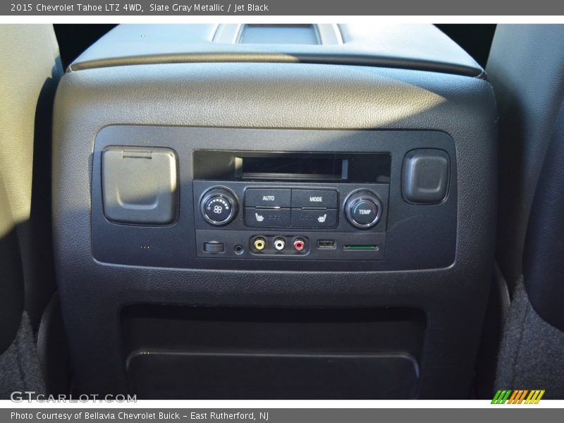 Slate Gray Metallic / Jet Black 2015 Chevrolet Tahoe LTZ 4WD