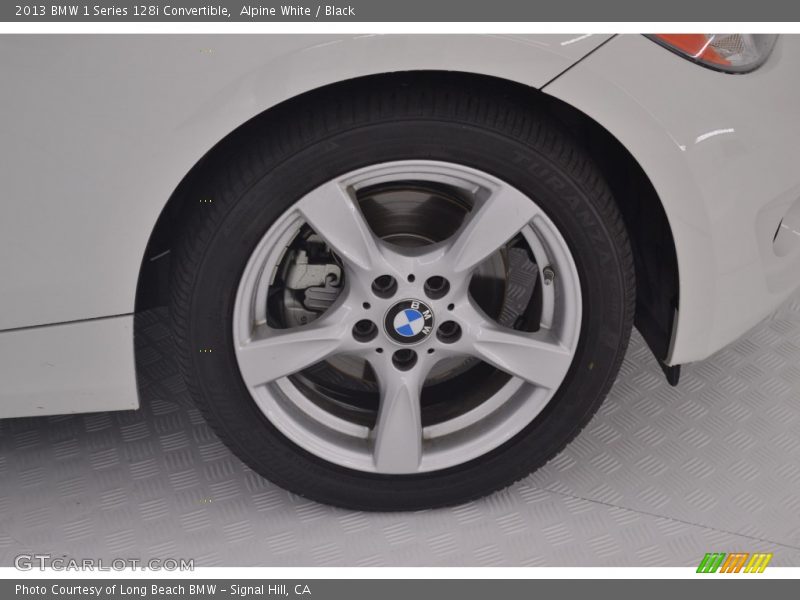 Alpine White / Black 2013 BMW 1 Series 128i Convertible