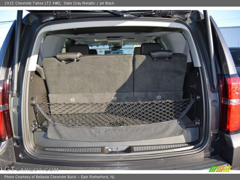 Slate Gray Metallic / Jet Black 2015 Chevrolet Tahoe LTZ 4WD