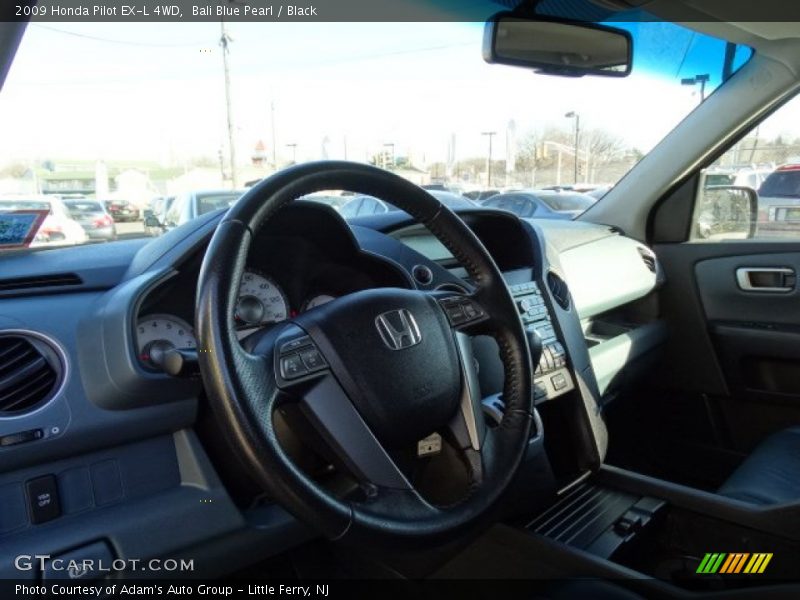 Bali Blue Pearl / Black 2009 Honda Pilot EX-L 4WD