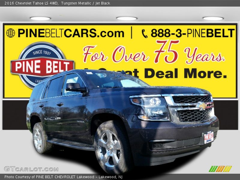 Tungsten Metallic / Jet Black 2016 Chevrolet Tahoe LS 4WD