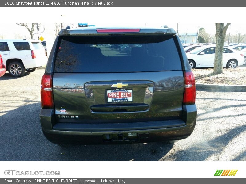 Tungsten Metallic / Jet Black 2016 Chevrolet Tahoe LS 4WD