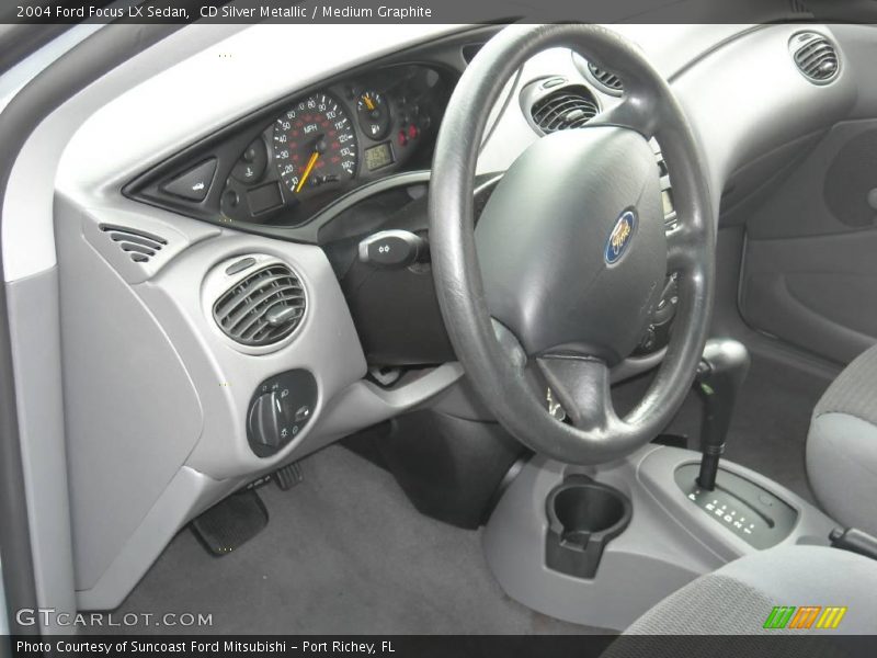 CD Silver Metallic / Medium Graphite 2004 Ford Focus LX Sedan