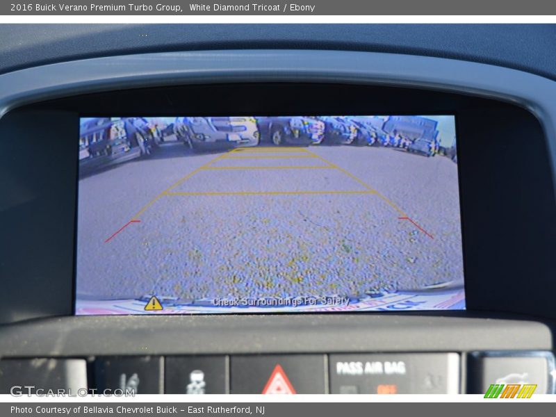White Diamond Tricoat / Ebony 2016 Buick Verano Premium Turbo Group