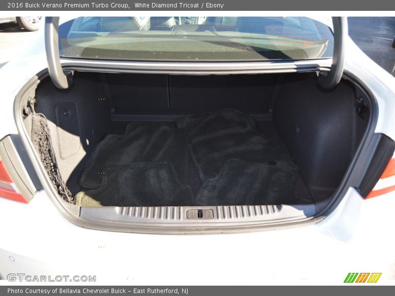 White Diamond Tricoat / Ebony 2016 Buick Verano Premium Turbo Group