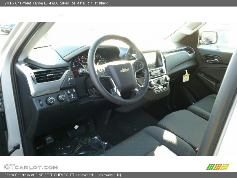 Silver Ice Metallic / Jet Black 2016 Chevrolet Tahoe LS 4WD