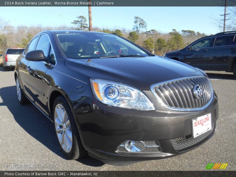 Mocha Bronze Metallic / Cashmere 2014 Buick Verano Leather