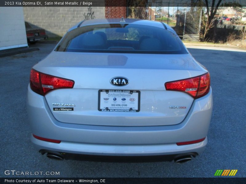 Satin Metal Metallic / Beige 2013 Kia Optima EX