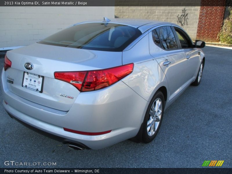 Satin Metal Metallic / Beige 2013 Kia Optima EX