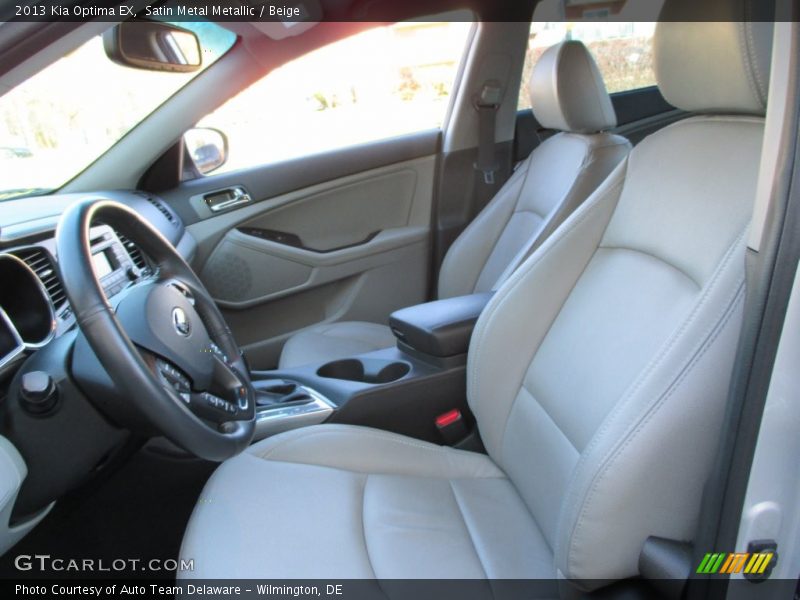 Satin Metal Metallic / Beige 2013 Kia Optima EX