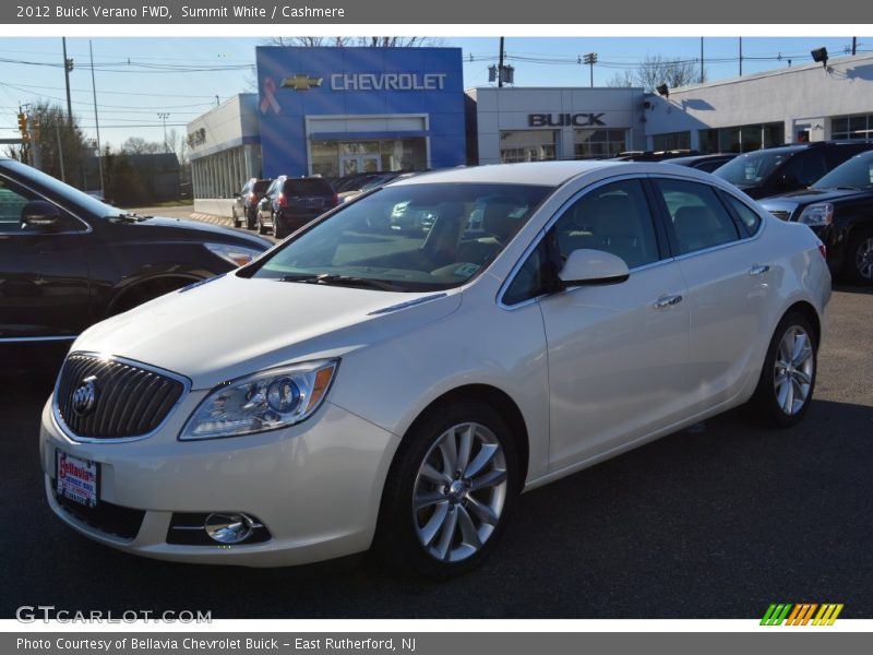 Summit White / Cashmere 2012 Buick Verano FWD