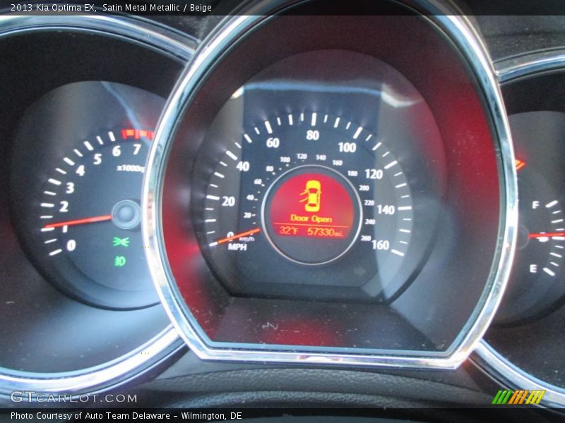 Satin Metal Metallic / Beige 2013 Kia Optima EX