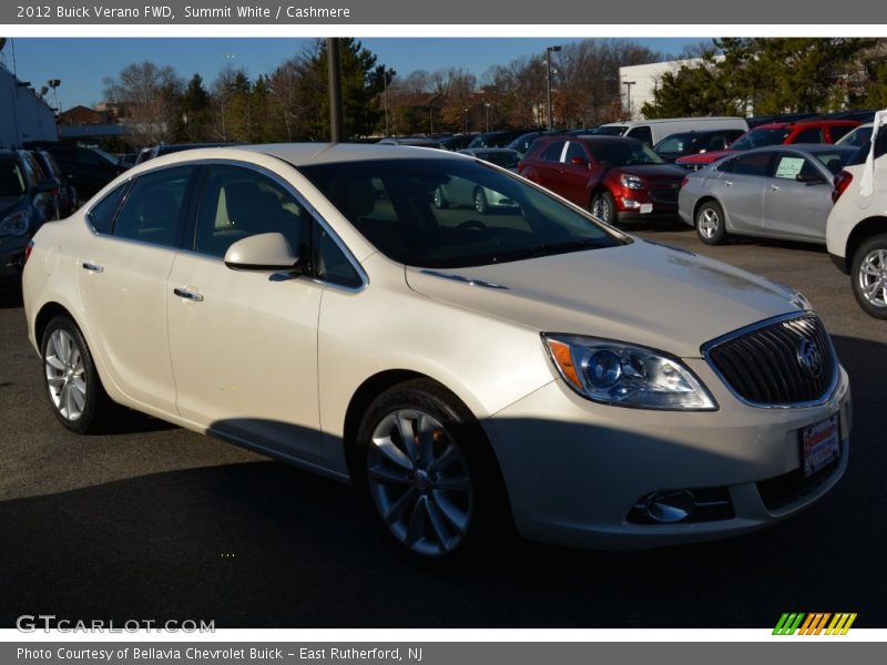 Summit White / Cashmere 2012 Buick Verano FWD