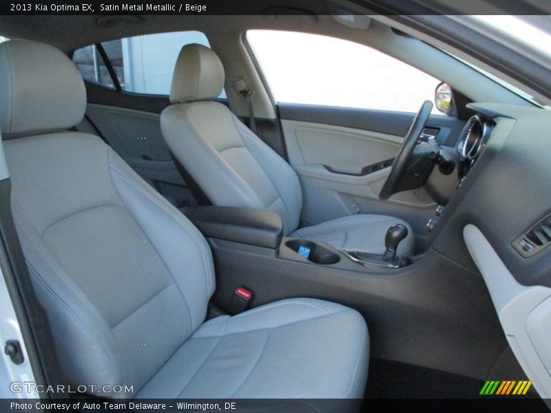 Satin Metal Metallic / Beige 2013 Kia Optima EX