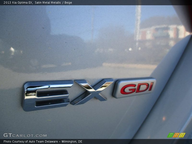 Satin Metal Metallic / Beige 2013 Kia Optima EX