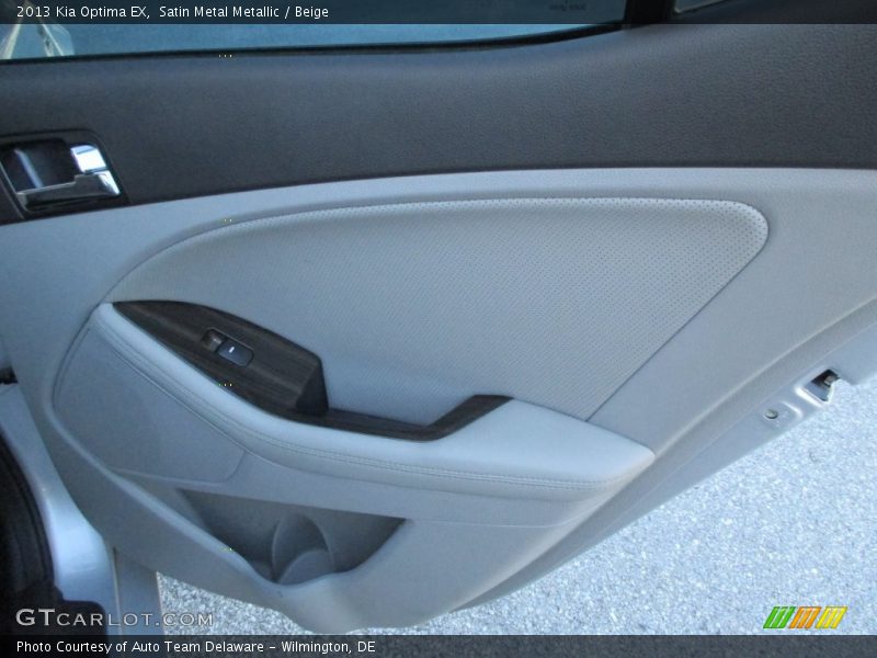 Satin Metal Metallic / Beige 2013 Kia Optima EX