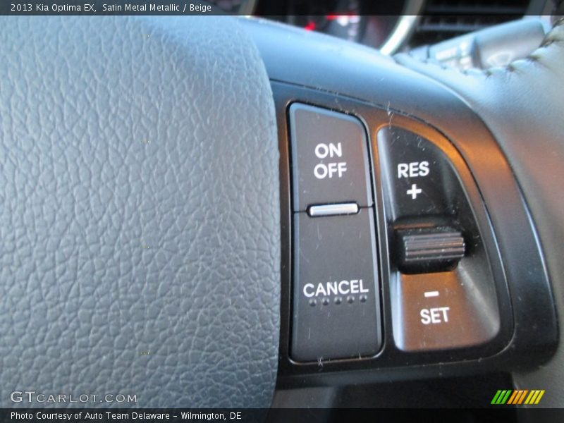 Satin Metal Metallic / Beige 2013 Kia Optima EX