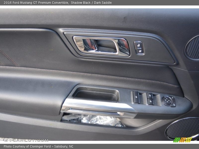 Shadow Black / Dark Saddle 2016 Ford Mustang GT Premium Convertible