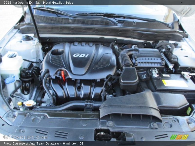 Satin Metal Metallic / Beige 2013 Kia Optima EX