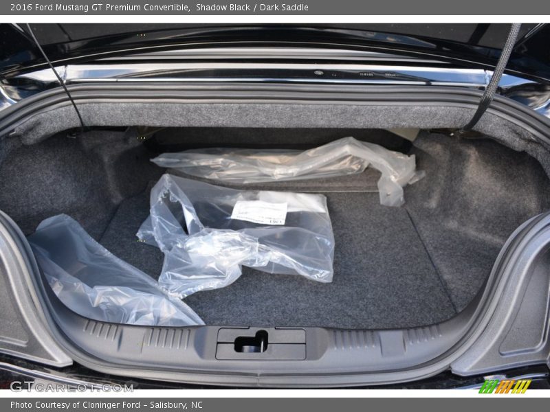 Shadow Black / Dark Saddle 2016 Ford Mustang GT Premium Convertible