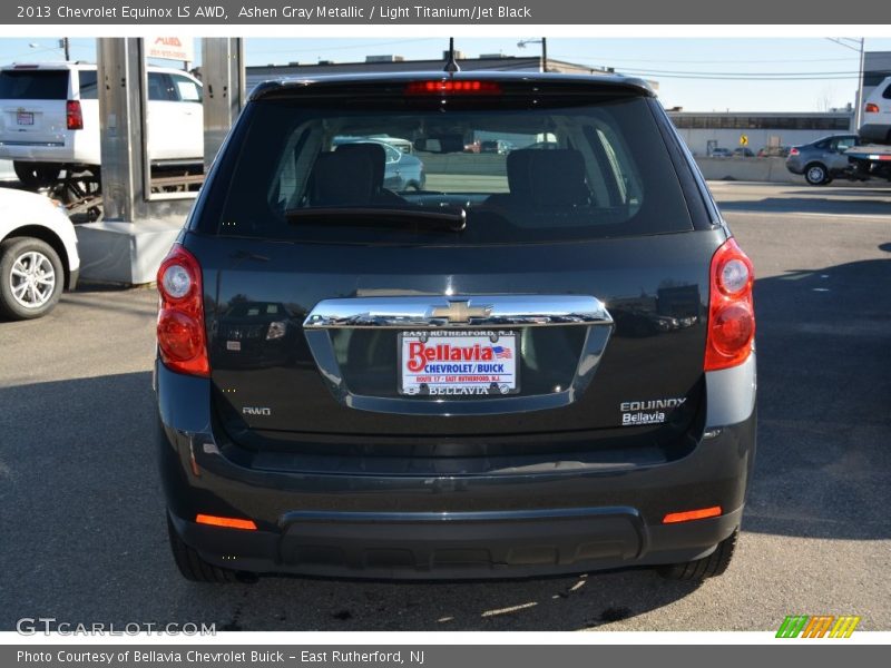 Ashen Gray Metallic / Light Titanium/Jet Black 2013 Chevrolet Equinox LS AWD