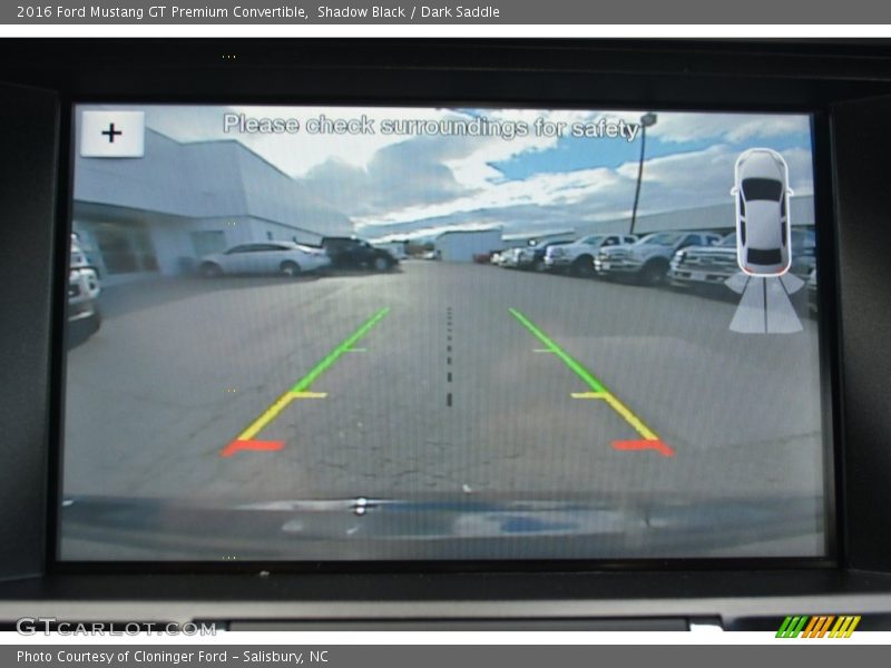 Shadow Black / Dark Saddle 2016 Ford Mustang GT Premium Convertible