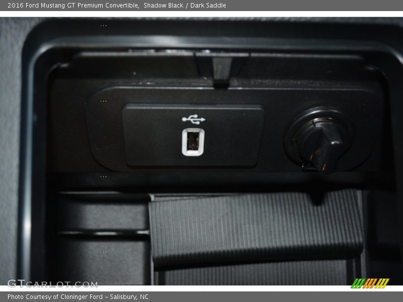 Shadow Black / Dark Saddle 2016 Ford Mustang GT Premium Convertible