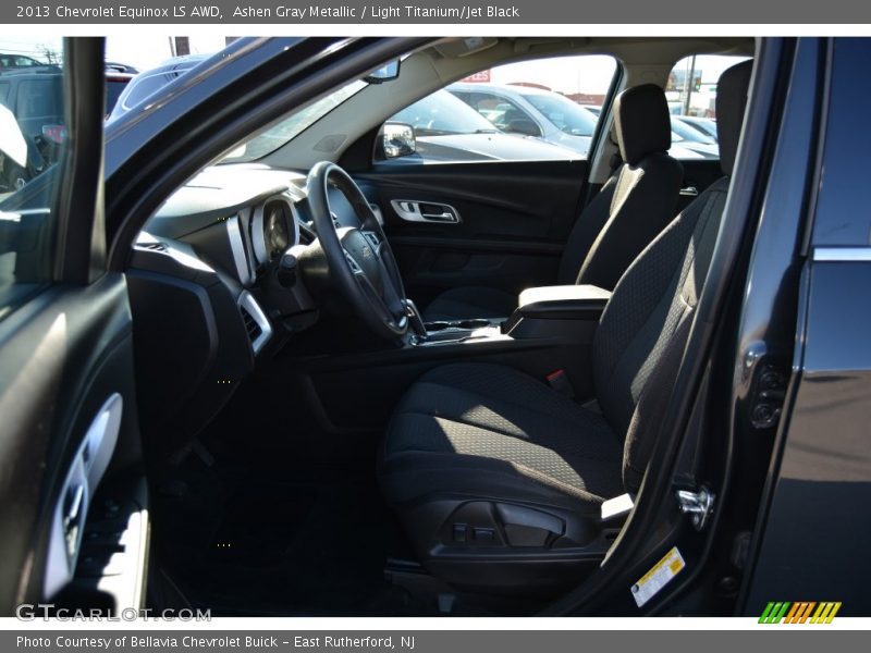 Ashen Gray Metallic / Light Titanium/Jet Black 2013 Chevrolet Equinox LS AWD