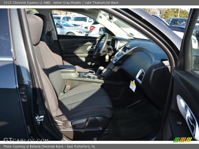 Ashen Gray Metallic / Light Titanium/Jet Black 2013 Chevrolet Equinox LS AWD