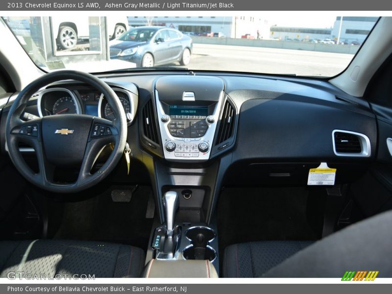 Ashen Gray Metallic / Light Titanium/Jet Black 2013 Chevrolet Equinox LS AWD