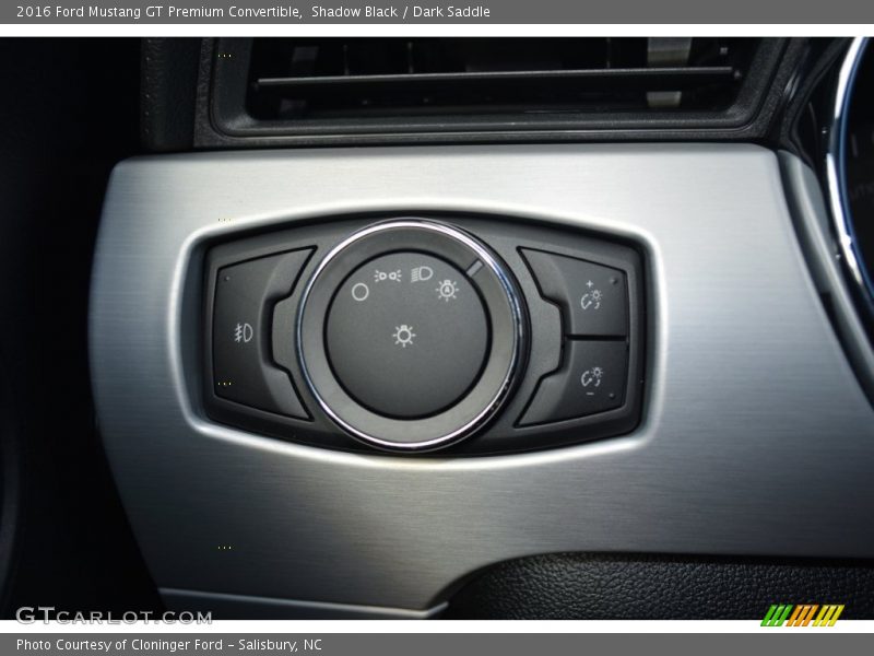 Shadow Black / Dark Saddle 2016 Ford Mustang GT Premium Convertible