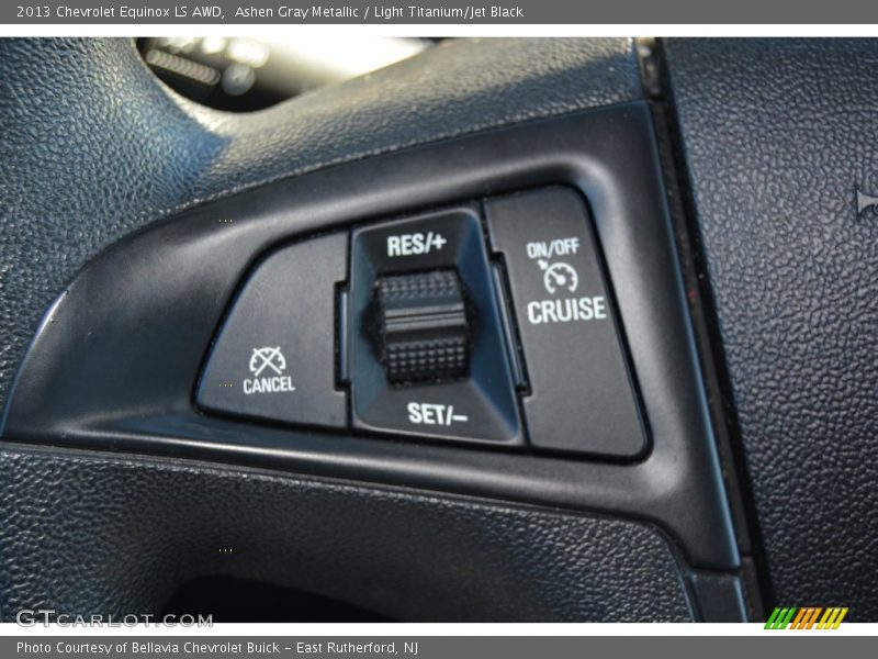 Ashen Gray Metallic / Light Titanium/Jet Black 2013 Chevrolet Equinox LS AWD