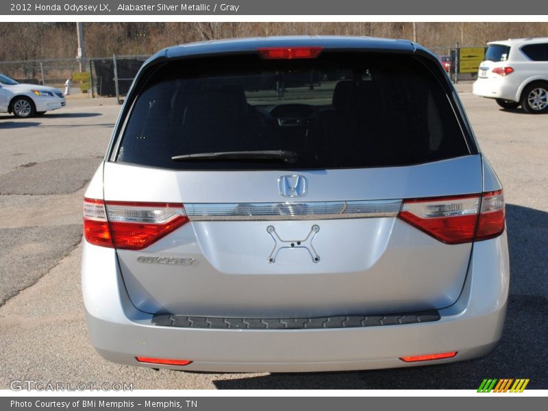 Alabaster Silver Metallic / Gray 2012 Honda Odyssey LX
