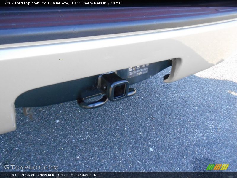 Dark Cherry Metallic / Camel 2007 Ford Explorer Eddie Bauer 4x4