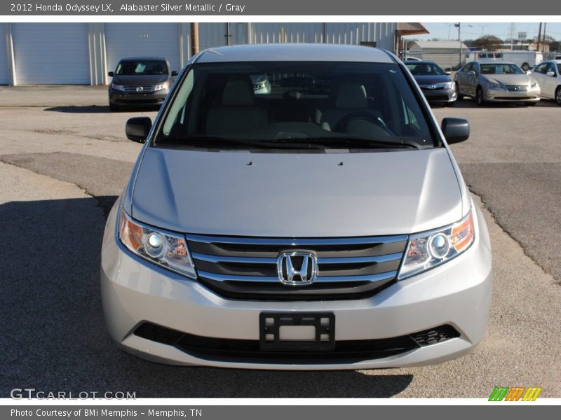 Alabaster Silver Metallic / Gray 2012 Honda Odyssey LX