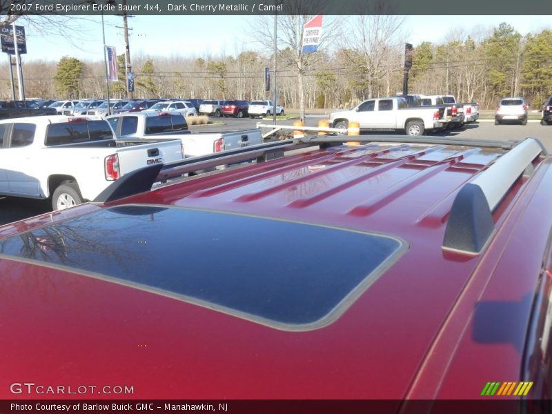 Dark Cherry Metallic / Camel 2007 Ford Explorer Eddie Bauer 4x4