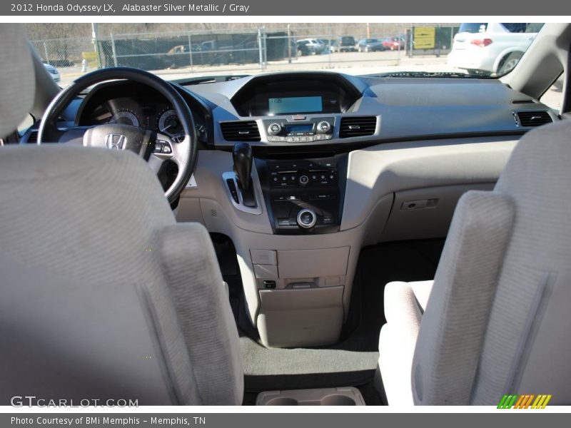 Alabaster Silver Metallic / Gray 2012 Honda Odyssey LX