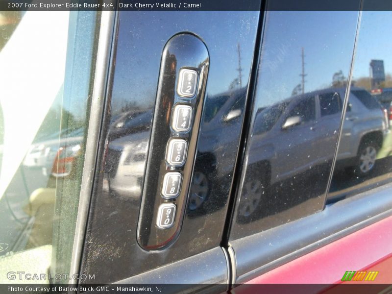 Dark Cherry Metallic / Camel 2007 Ford Explorer Eddie Bauer 4x4