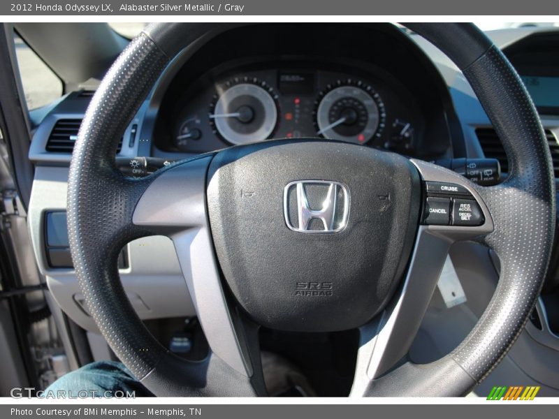 Alabaster Silver Metallic / Gray 2012 Honda Odyssey LX