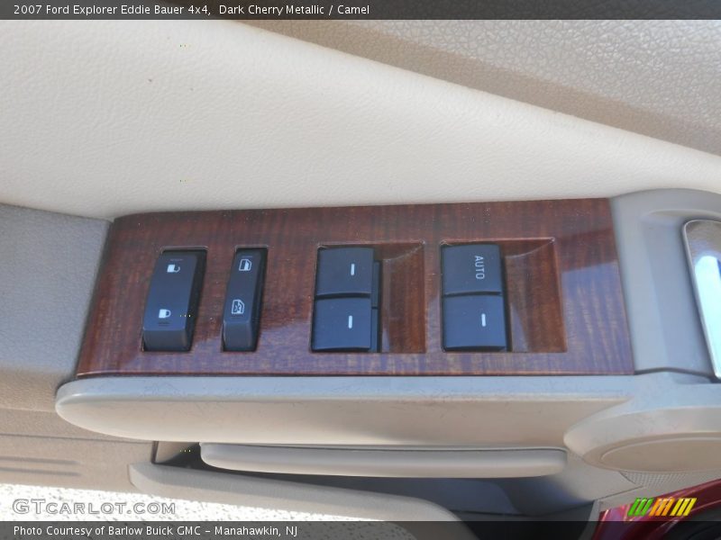 Dark Cherry Metallic / Camel 2007 Ford Explorer Eddie Bauer 4x4