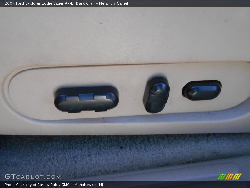 Dark Cherry Metallic / Camel 2007 Ford Explorer Eddie Bauer 4x4