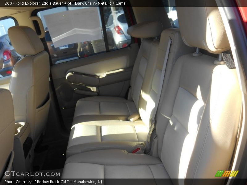 Dark Cherry Metallic / Camel 2007 Ford Explorer Eddie Bauer 4x4