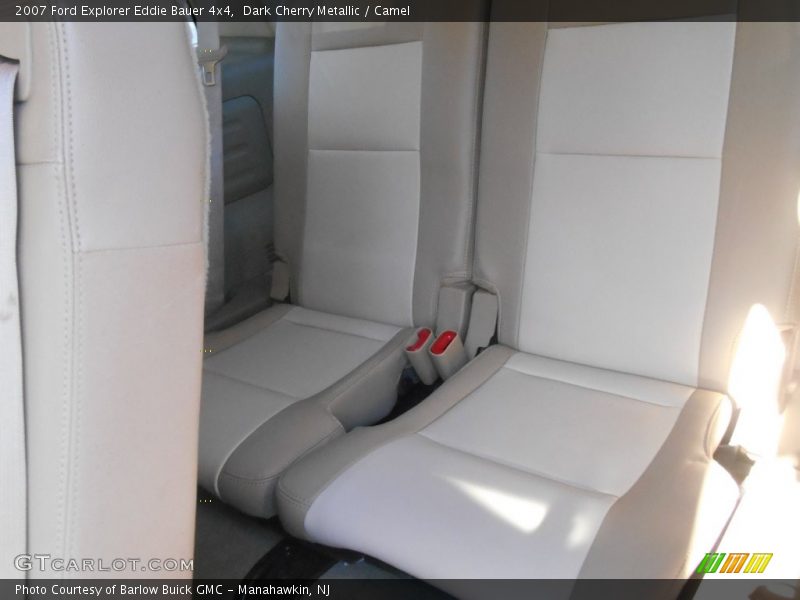 Dark Cherry Metallic / Camel 2007 Ford Explorer Eddie Bauer 4x4