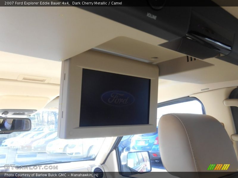 Dark Cherry Metallic / Camel 2007 Ford Explorer Eddie Bauer 4x4