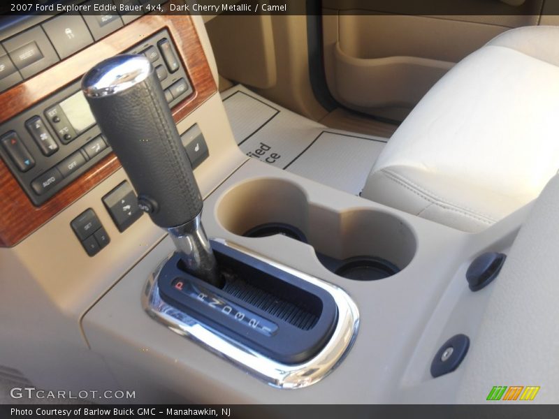 Dark Cherry Metallic / Camel 2007 Ford Explorer Eddie Bauer 4x4