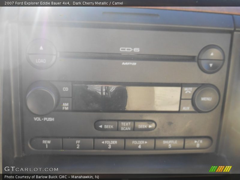 Dark Cherry Metallic / Camel 2007 Ford Explorer Eddie Bauer 4x4