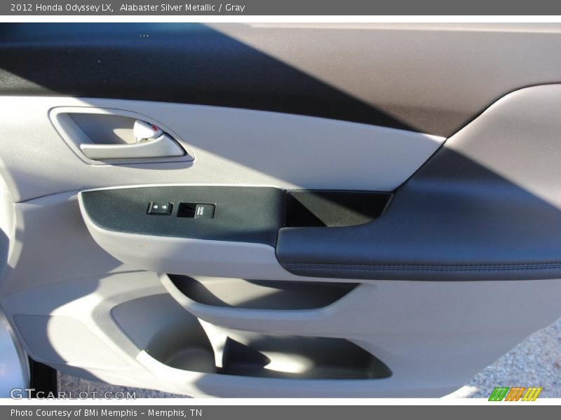 Alabaster Silver Metallic / Gray 2012 Honda Odyssey LX