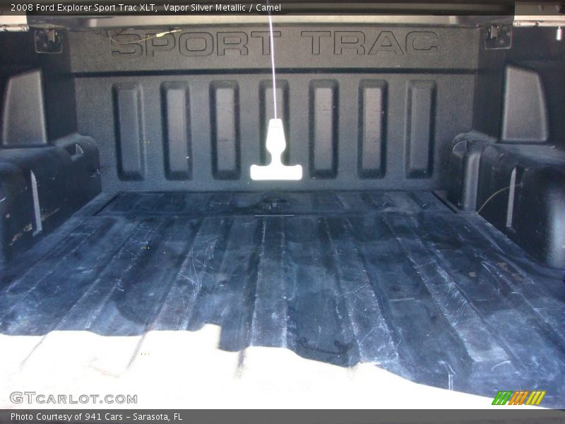 Vapor Silver Metallic / Camel 2008 Ford Explorer Sport Trac XLT